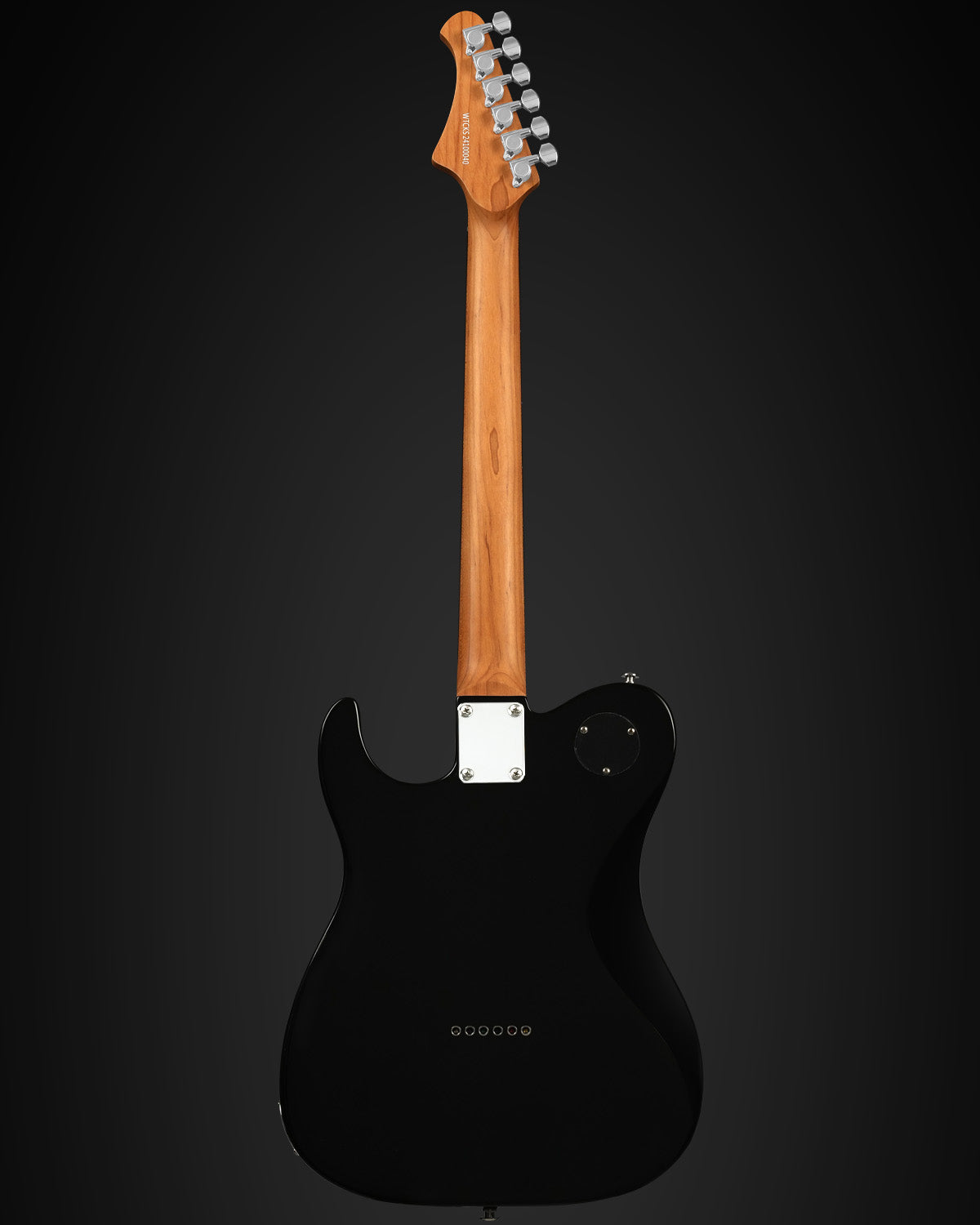 WestCreek TT-50KS Solid Body Electric Guitar, Mahogany Body, Maple Neck, Rosewood Fretboard, Rounded End Frets, Bone Nut, 22 Frets
