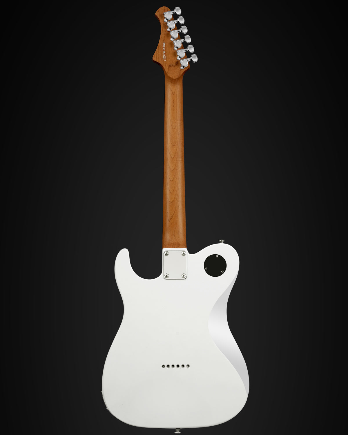 WestCreek TT-50KS Solid Body Electric Guitar, Mahogany Body, Maple Neck, Rosewood Fretboard, Rounded End Frets, Bone Nut, 22 Frets