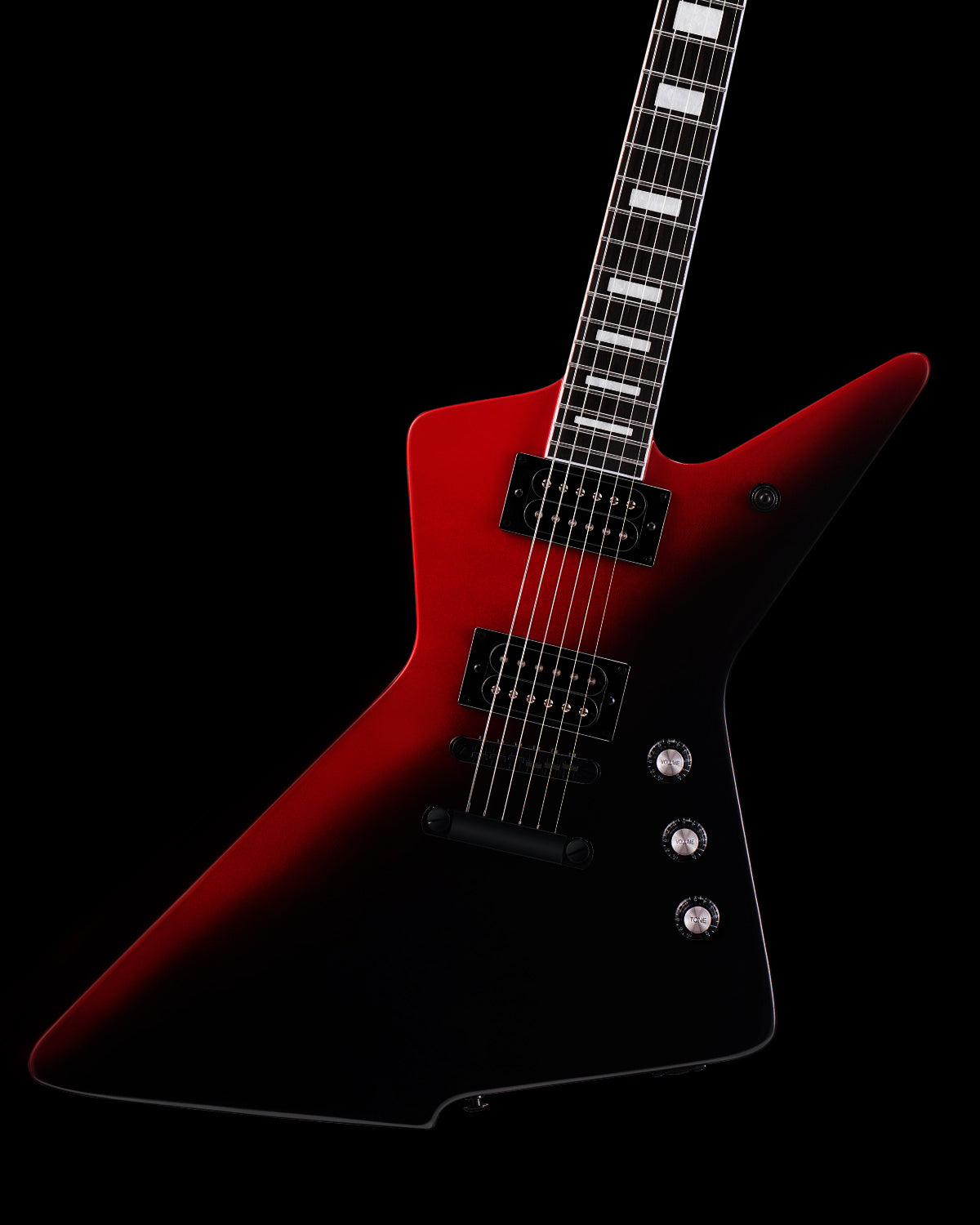 WestCreek Revenge Solid Body Electric Guitar, Heavy Metal Guitar, Right Handed, Alnico Humbucker Pickups, Rounded End Jumbo Frets, Bone nut, Rosewood Fretboard, Mahogany Body