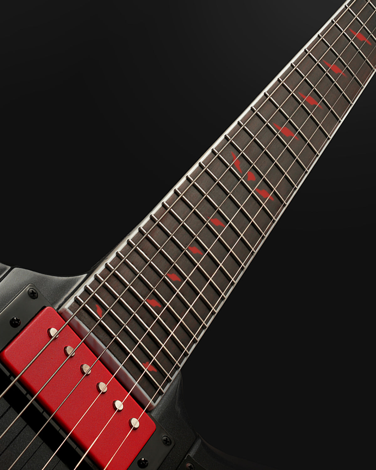 WestCreek Mirage Solid Body Electric Guitar, Mahogany Body, Maple Neck, Ebony Fretboard, Rounded End Frets, Bone Nut, 24 Frets