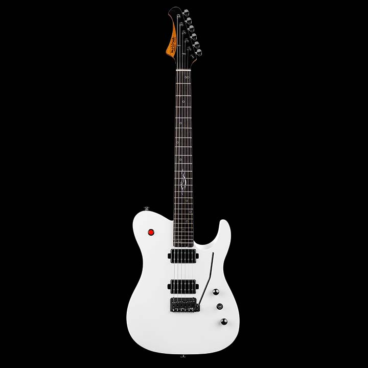 WestCreek Helyx Solid Body Electric Guitar, Mahogany Body, Maple Neck, Rosewood Fretboard, Rounded End Frets, Bone Nut, 24 Frets 