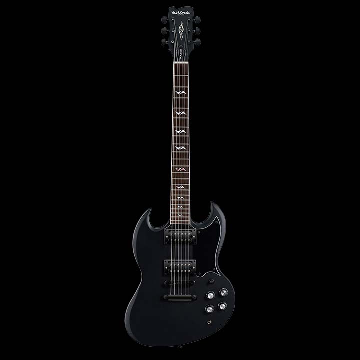 WestCreek RACER Solid Body Electric Guitar, Double Cut guitar, Rounded End Frets, Bone nut, Rosewood Fingerboard, Mahogany Body