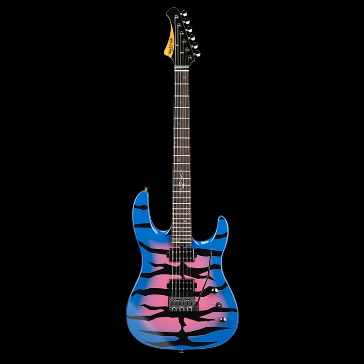 WestCreek Aetheris Solid Body Electric Guitar, Mahogany Body, Maple Neck, Rosewood Fretboard, Rounded End Frets, Bone Nut, 24 Frets