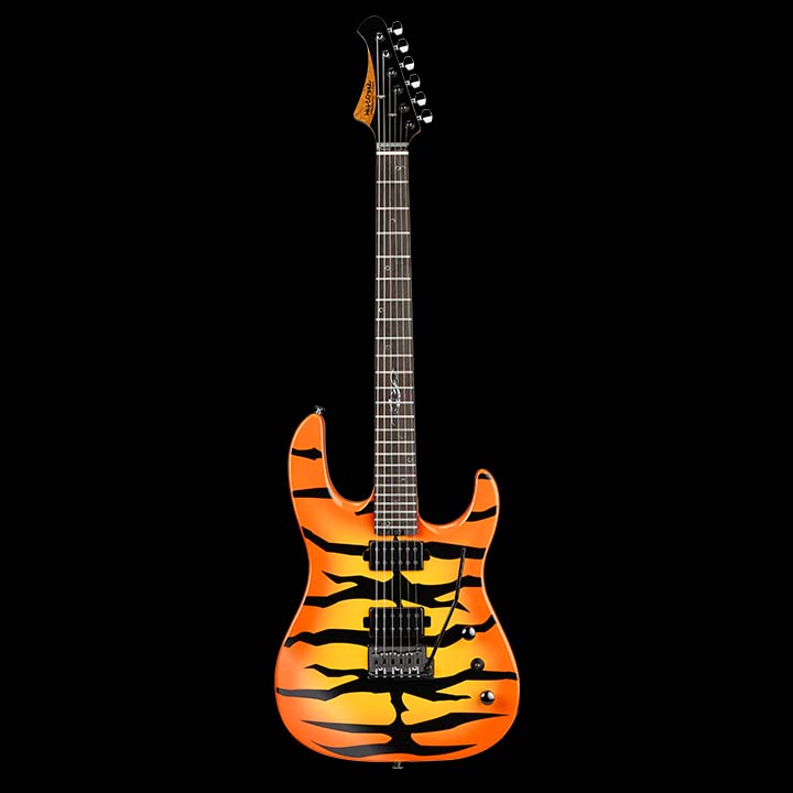WestCreek Aetheris Solid Body Electric Guitar, Mahogany Body, Maple Neck, Rosewood Fretboard, Rounded End Frets, Bone Nut, 24 Frets
