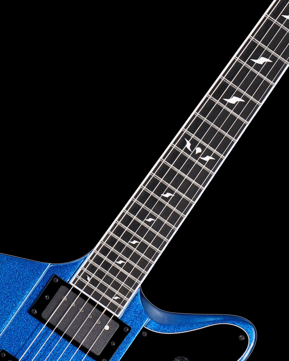 WestCreek Mirage Solid Body Electric Guitar, Mahogany Body, Maple Neck, Ebony Fretboard, Rounded End Frets, Bone Nut, 24 Frets