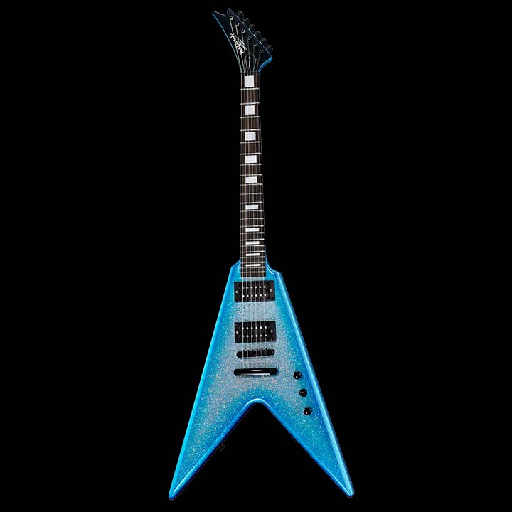 WestCreek CERBERUS Solid Body Electric Guitar, V Heavy Metal Guitar, Right Handed, Rounded End Frets, Bone Nut, Rosewood Fretboard, Mahogany Body