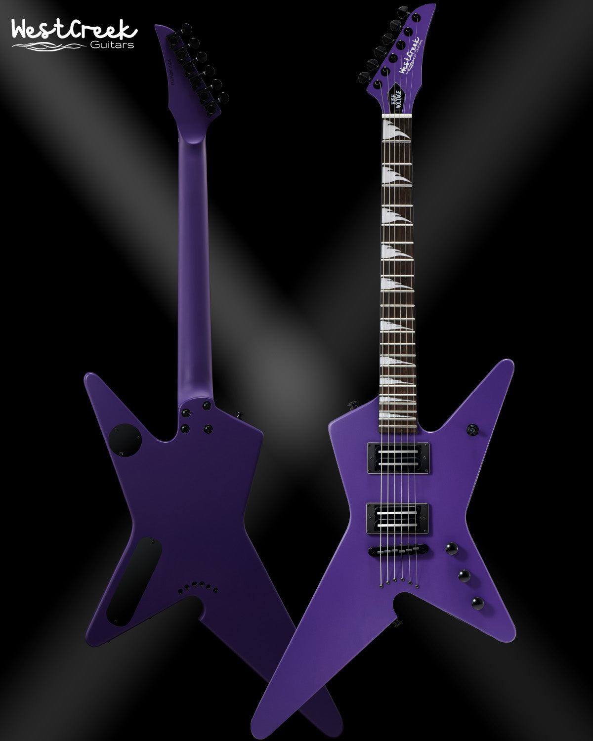 WestCreek Guitars HIGH VOLTAGE（HV）Heavy Metal Solid Body Electric Guitar