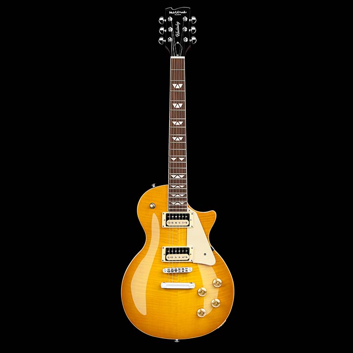 WestCreek Underdog Solid Body Electric Guitar, Mahogany Body, Maple Neck, Rosewood Fretboard, Rounded End Frets, Bone Nut, 22 Frets