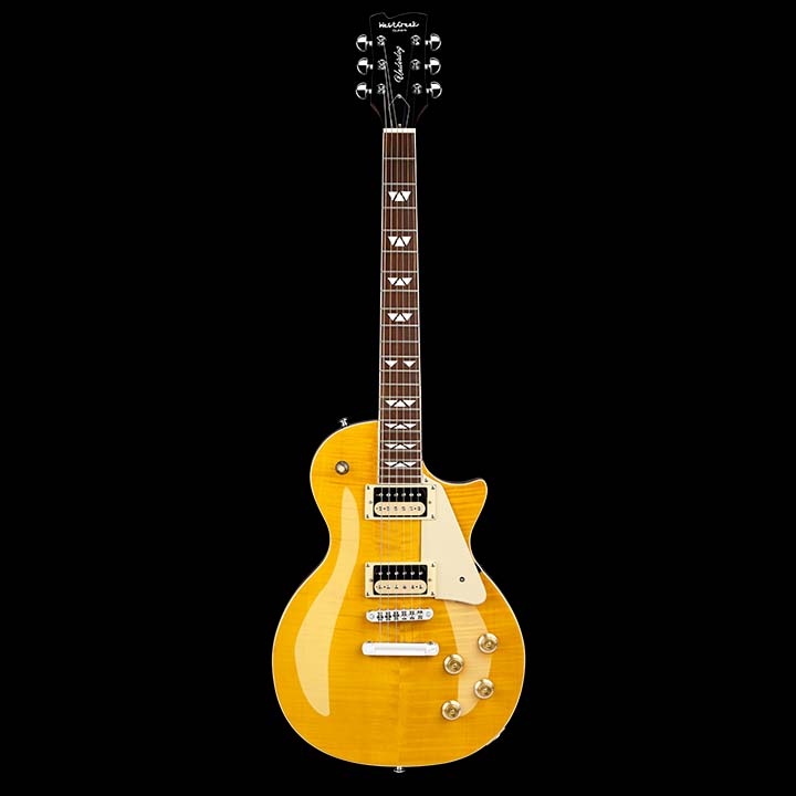 WestCreek Underdog Solid Body Electric Guitar, Mahogany Body, Maple Neck, Rosewood Fretboard, Rounded End Frets, Bone Nut, 22 Frets